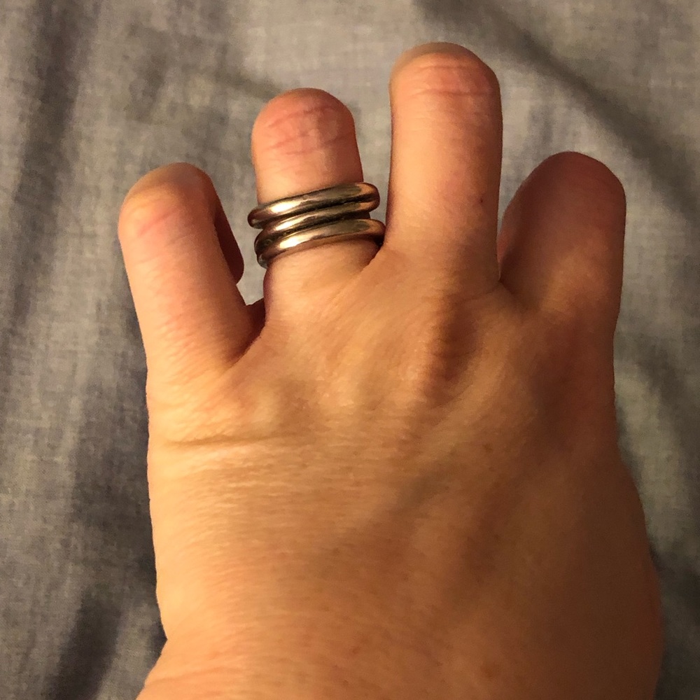Tiffany Diagonal Open Band Ring (Size 7)